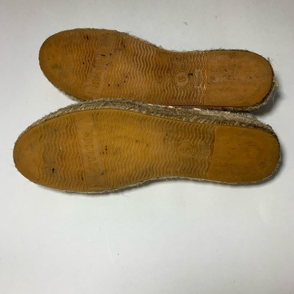 Soludos ikat Southwest espadrilles blue tan 5 - Picture 9 of 9